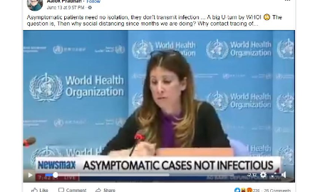 উপসর্গহীন করোনা আক্রান্তরা কি ভাইরাস ছড়ায় না?