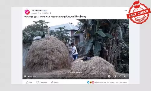 কুকুরকে করোনার টিকা দেয়া হচ্ছে মর্মে ভুয়া ভিডিও ভাইরাল কুকুরকে করোনার টিকা দেয়া হচ্ছে মর্মে ভুয়া ভিডিও ভাইরাল
