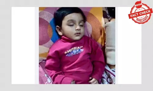 ভারতে ট্রেনে পাওয়া শিশুর ছবিকে কুমিল্লার বলে প্রচার ভারতে ট্রেনে পাওয়া শিশুর ছবিকে কুমিল্লার বলে প্রচার