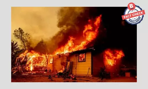 যুক্তরাষ্ট্রের দাবানলের ছবিকে বাংলাদেশে সাম্প্রদায়িক দাবিতে প্রচার যুক্তরাষ্ট্রের দাবানলের ছবিকে বাংলাদেশে সাম্প্রদায়িক দাবিতে প্রচার