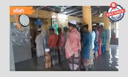 সাতক্ষীরার ভিডিওকে সিলেটের বন্যার দাবি করে প্রচার সাতক্ষীরার ভিডিওকে সিলেটের বন্যার দাবি করে প্রচার