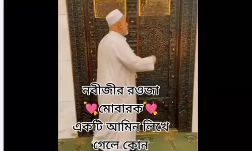আব্দুল কাদের জিলানীর মাজারকে মুহাম্মদ (সা.) এর রওজা বলে দাবি আব্দুল কাদের জিলানীর মাজারকে মুহাম্মদ (সা.) এর রওজা বলে দাবি