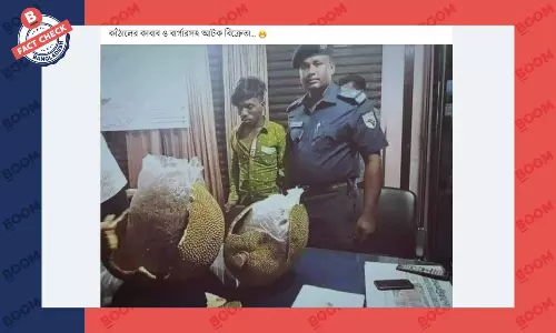 কাঁঠালের বার্গার বানানোয় ছবির ব্যক্তিকে আটক করা হয়নি