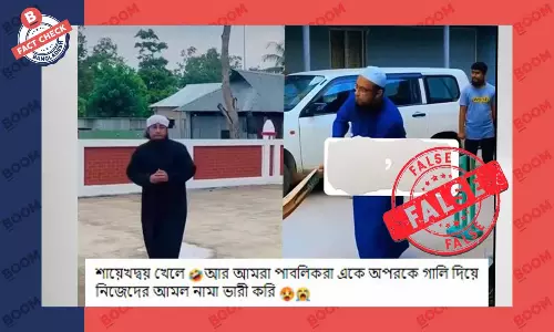 তাহেরী ও আহমাদুল্লাহর ক্রিকেট খেলার ভিডিওটি এডিটেড