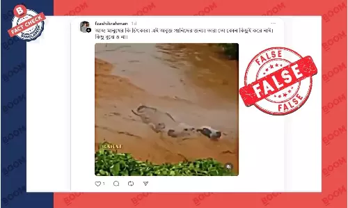 বন্যায় গবাদি পশু ভেসে যাওয়ার এই ভিডিওটি বাংলাদেশের নয় বন্যায় গবাদি পশু ভেসে যাওয়ার এই ভিডিওটি বাংলাদেশের নয়